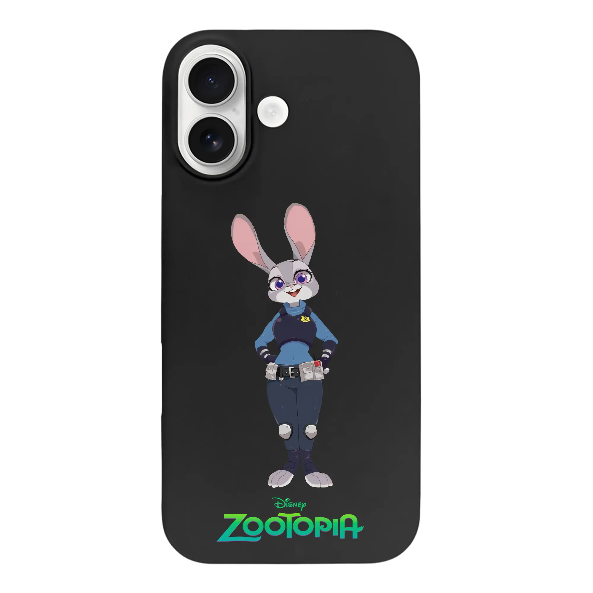 ズートピア グッズ,ジュディ・ホップス - iPhone 17 シリーズ シリコンケース 薄型 耐衝撃 指紋防止 ソフトタッチカバー 精密フィット 傷防止 保護ケース iPhone 17/17 Air/17 Pro/17 Pro Max 対応